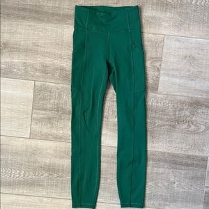 lululemon athletica Kids Green Leggings
